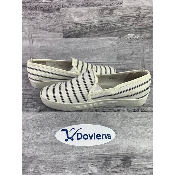 Joie Womens Striped Slip-On Casual Shoes Size 7.5 - Picture 4 of 5